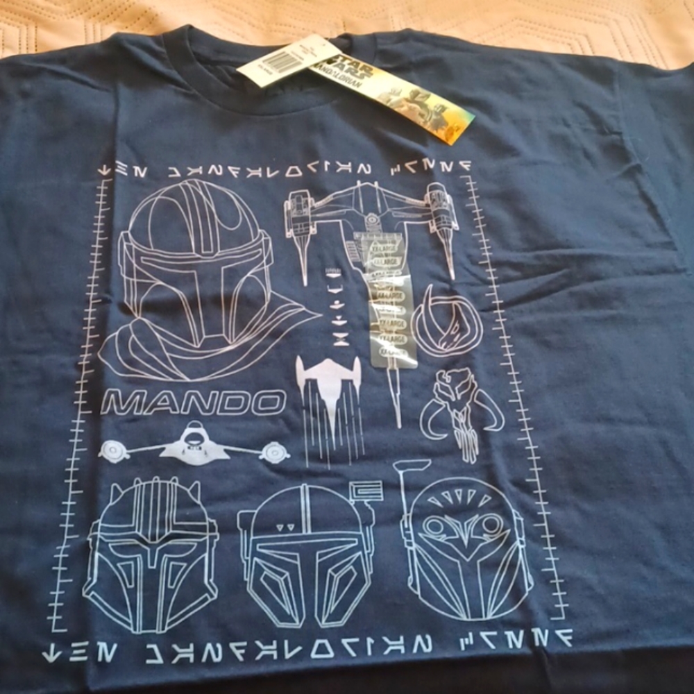 Mandalorian star wars t shirt